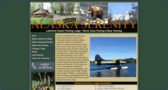 Desktop Screenshot of alaskaserenitylodge.com